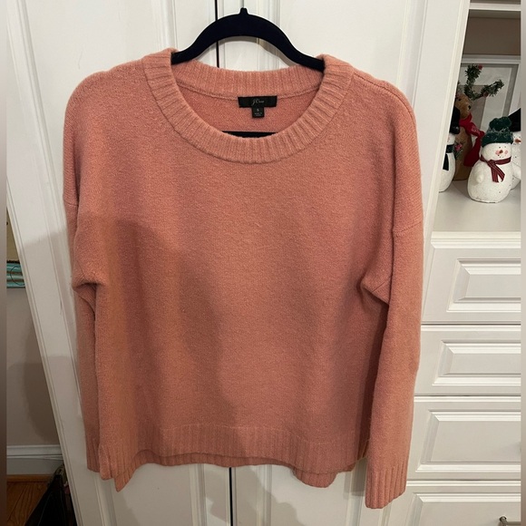 Jcrew size small oversized super soft crew neck sweater. Minor pilling, EUC - Picture 1 of 6
